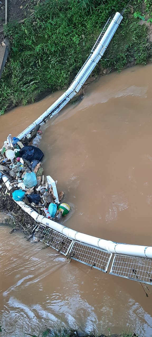 Ltimas Not Cias Ecobarreira No Rio Atuba Otimizada Para Barrar