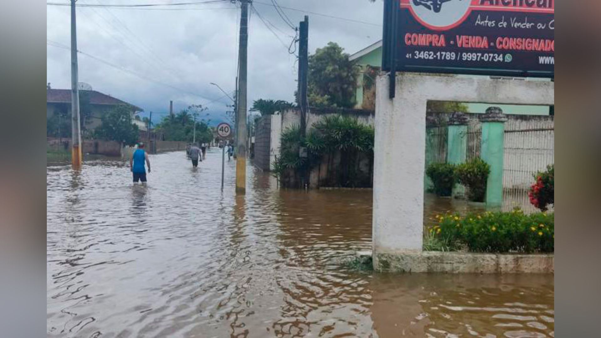 Pessoas Est O Desabrigadas Em Morretes