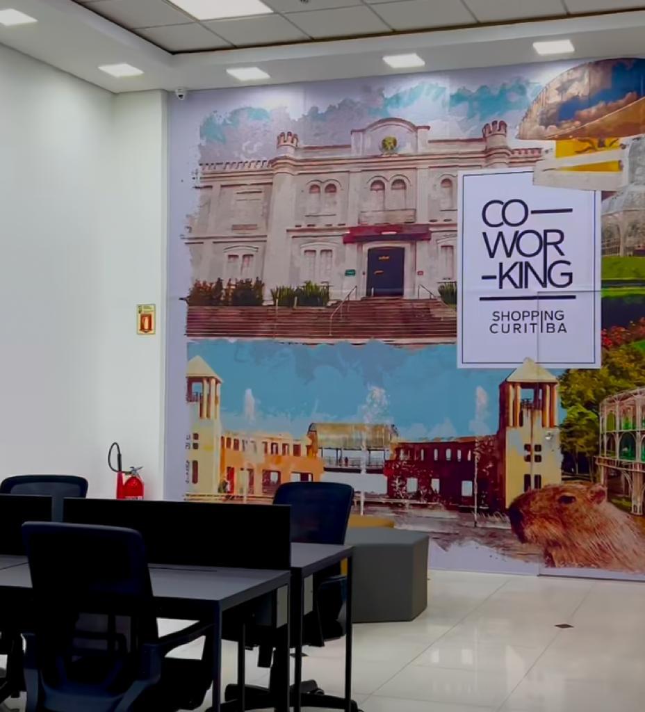 Coworking Gratuito Inaugurado Em Shopping De Curitiba