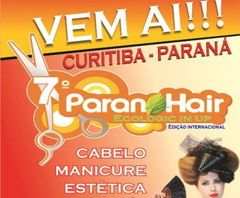  Curitiba sedia 7º Paraná Hair a partir de domingo