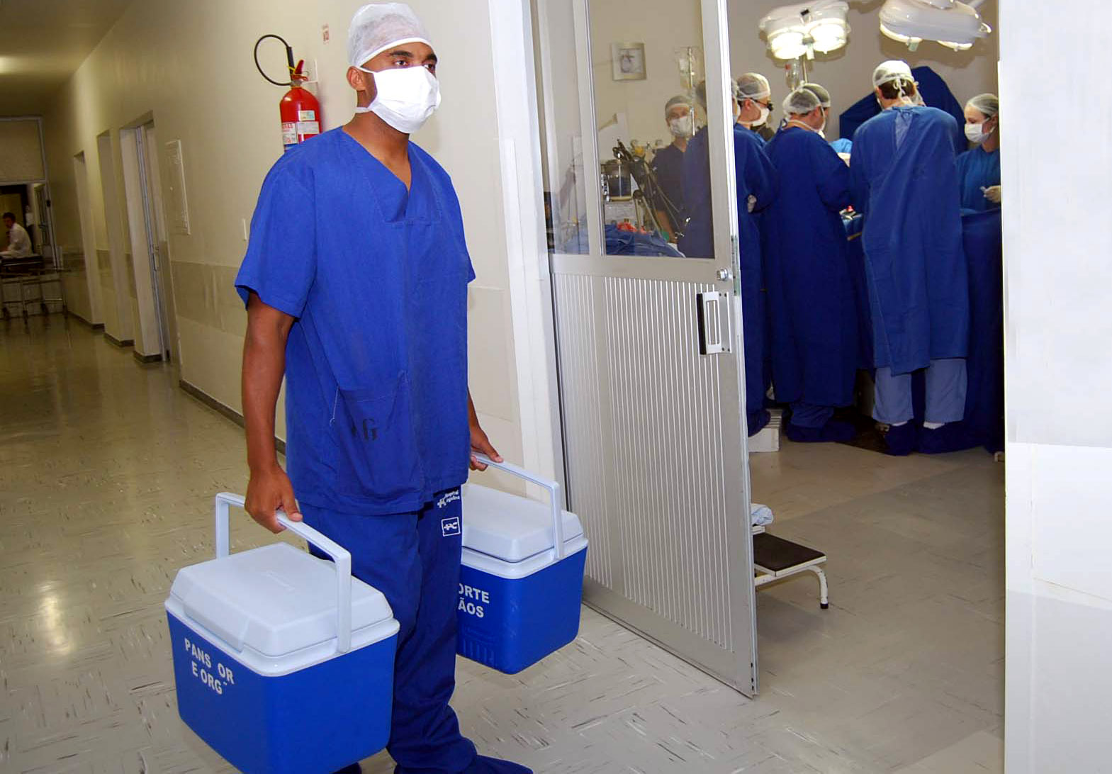 Hospital do Litoral realiza a primeira captação total de órgãos