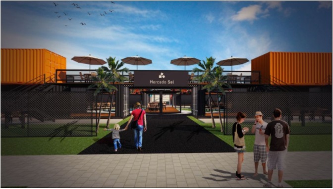  Com diversas opções de restaurantes, Mercado Sal vai ser inaugurado no próximo sábado
