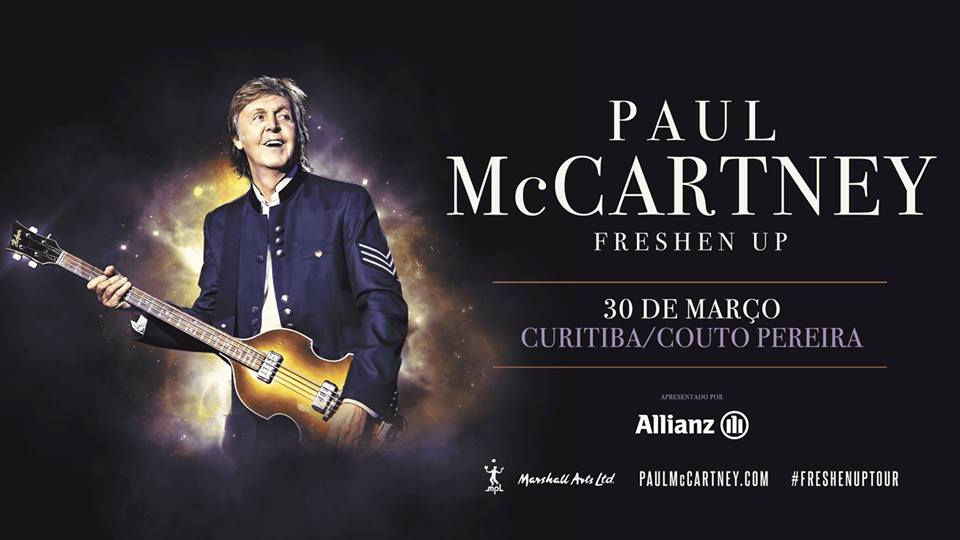  Pré-venda para show de Paul McCartney começa hoje