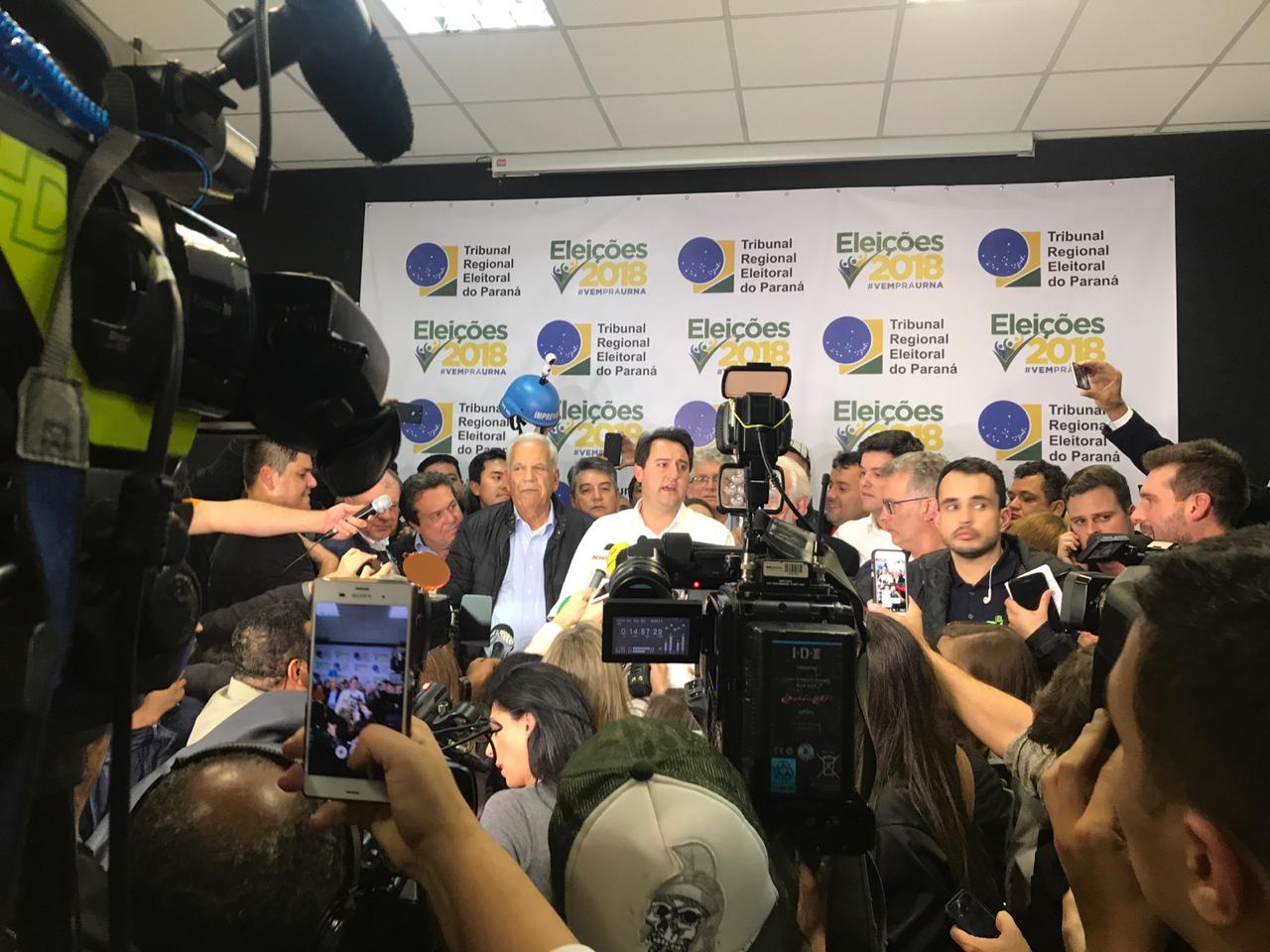  Ratinho Júnior é eleito governador no primeiro turno