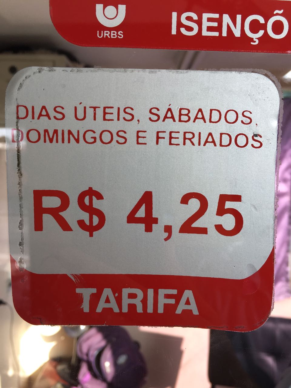  Passagem de ônibus em Curitiba poderia ser R$1,94 mais barata