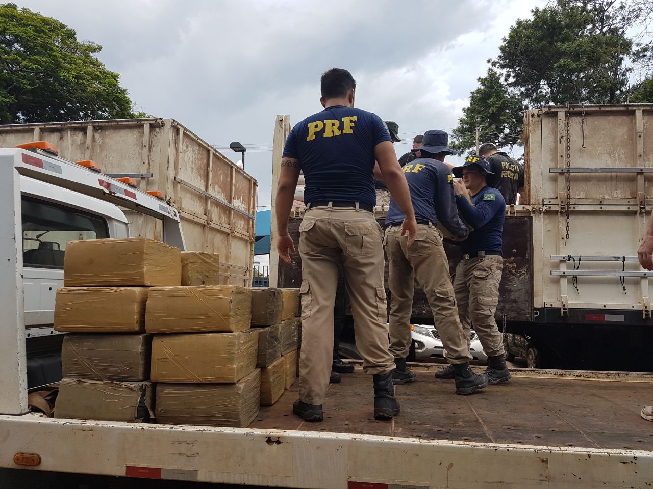  Mais de sete toneladas de maconha são apreendidas no interior do Paraná