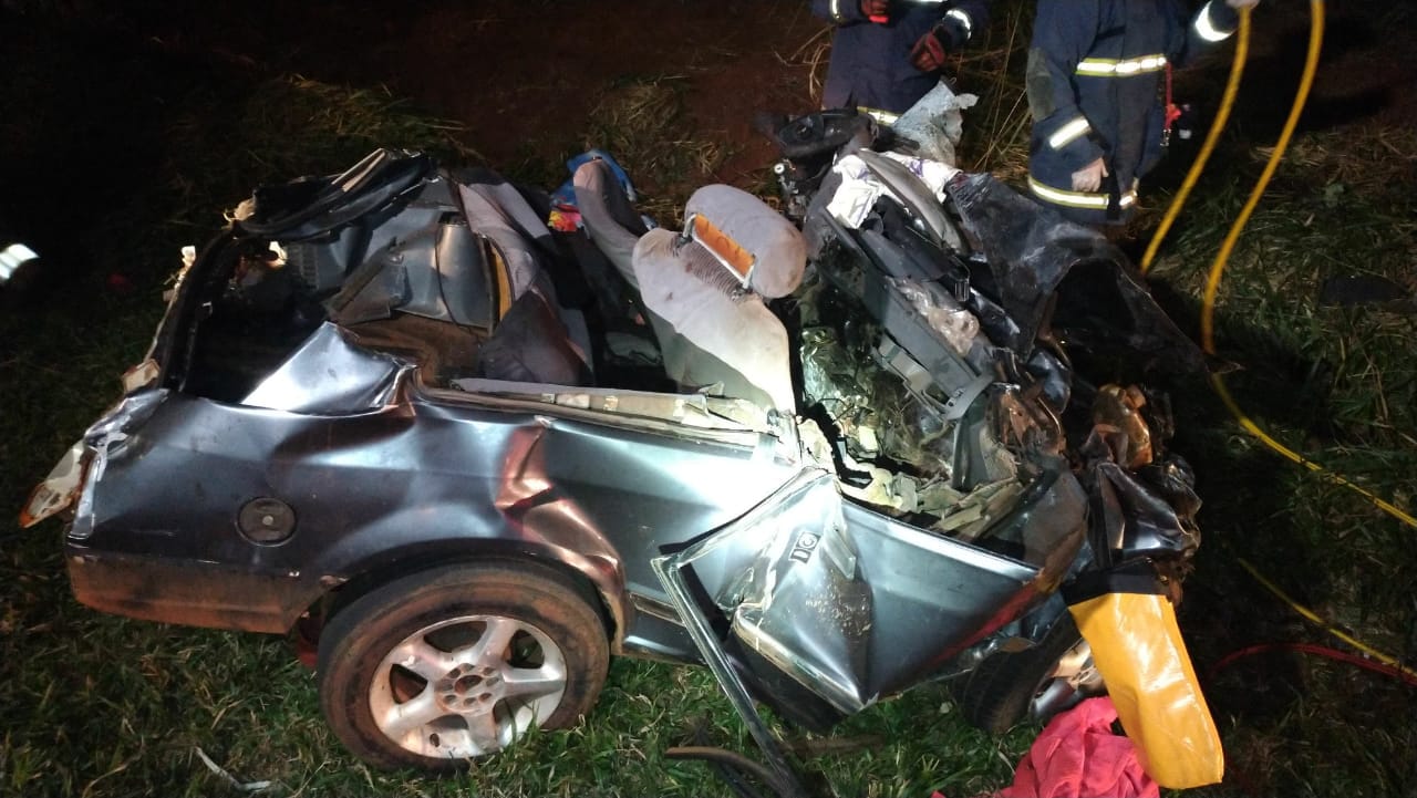  Racha entre quatro caminhoneiros teria provocado acidente que matou família no Paraná
