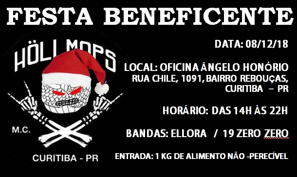  Motoclube realiza evento para arrecadar doações para crianças atendidas em CRAS do Bairro Alto