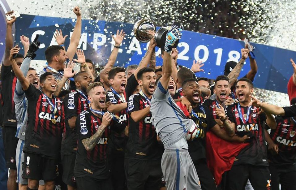  Com o título e a melhor campanha da sul-americana, Athletico garante vaga para competições internacionais em 2019