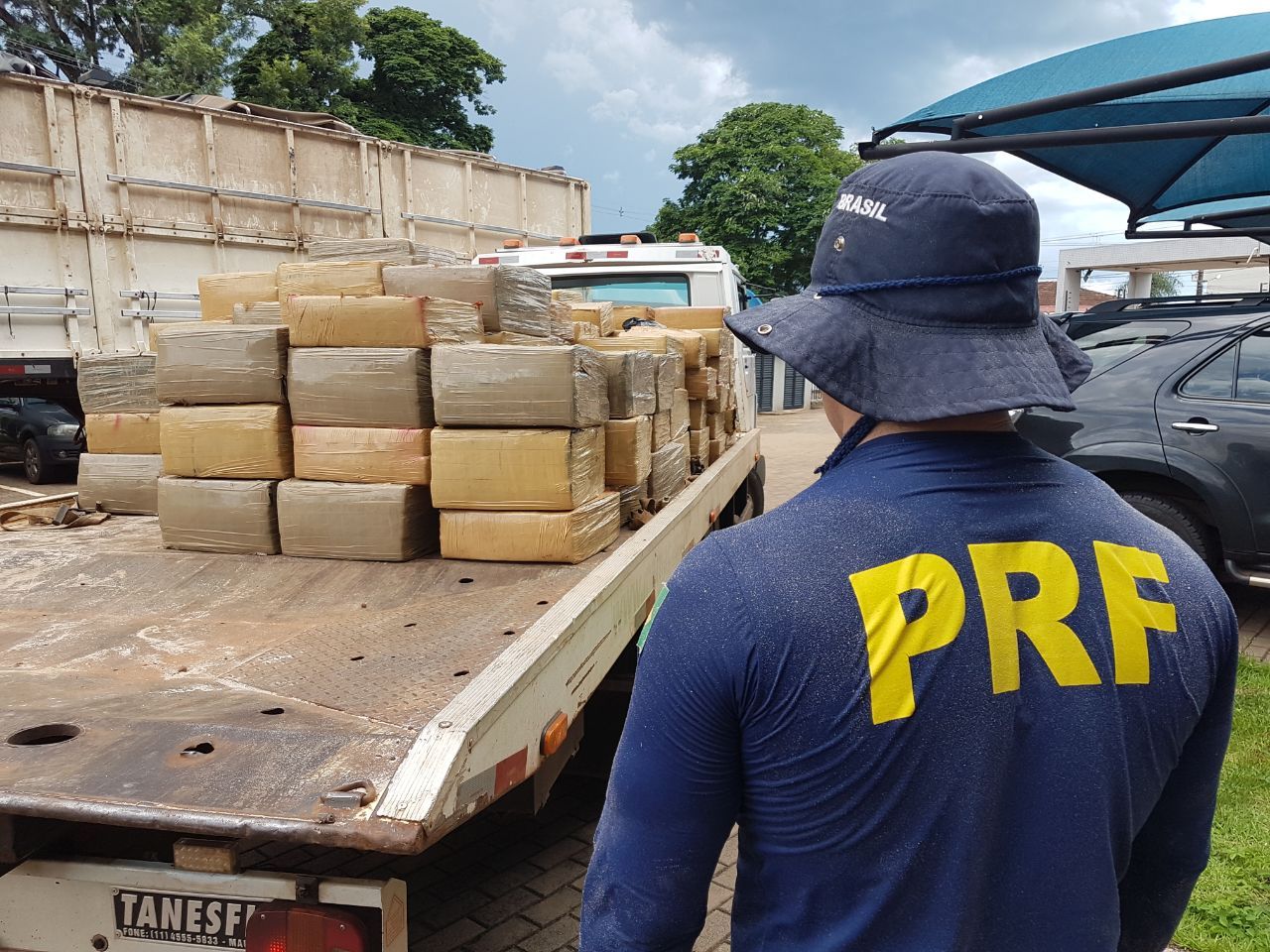  51 toneladas de drogas foram apreendidas pela PRF em 2018