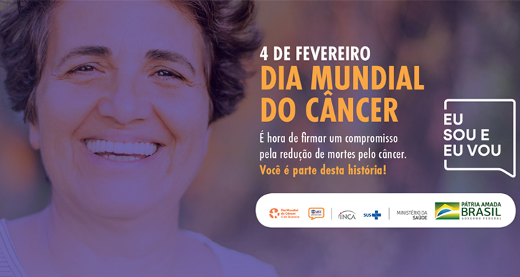  04 de fevereiro: Dia Mundial de Combate ao Câncer