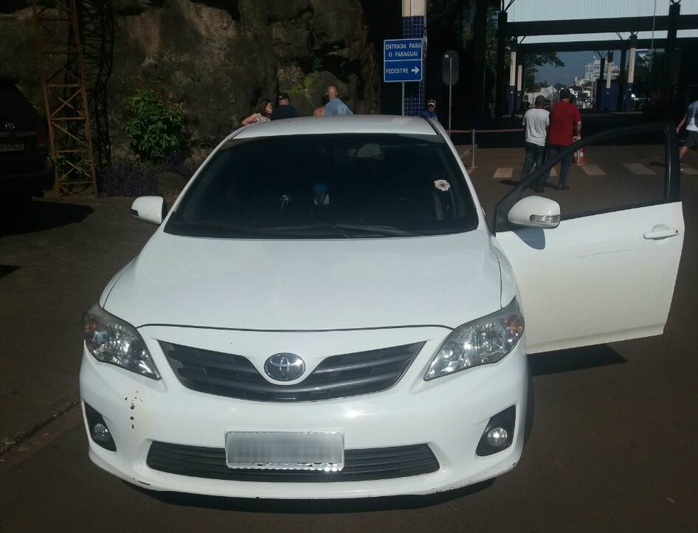  Carro furtado no Piauí é recuperado na Ponte da Amizade