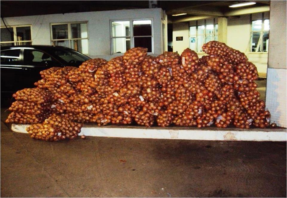  PF apreende 7 toneladas de cebola sem nota fiscal