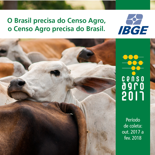  Censo Agropecuário 2017 começa no dia 1º de outubro e busca informações sobre as características produtivas do estado