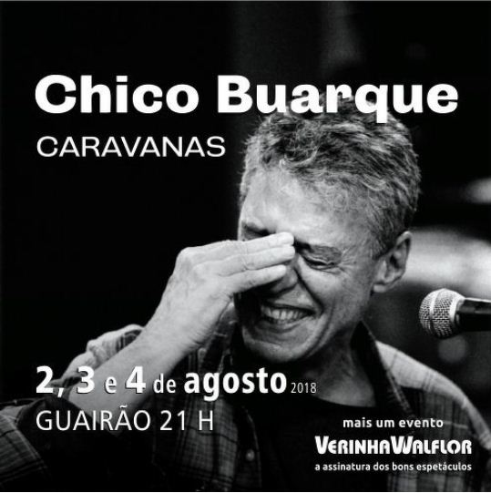  Restam poucos ingressos para shows de Chico Buarque em Curitiba