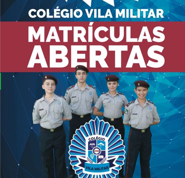 Matrículas para Colégio Vila Militar estão abertas