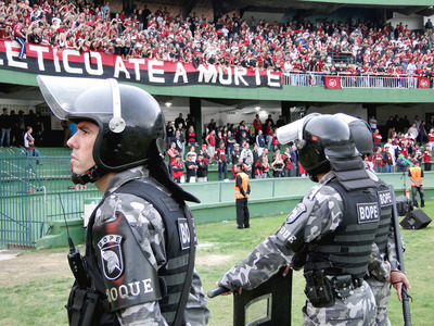  Atletiba terá policiamento reforçado em toda a capital nesta quarta-feira
