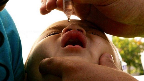  PR cumpriu 72% da meta de vacinação contra a polio