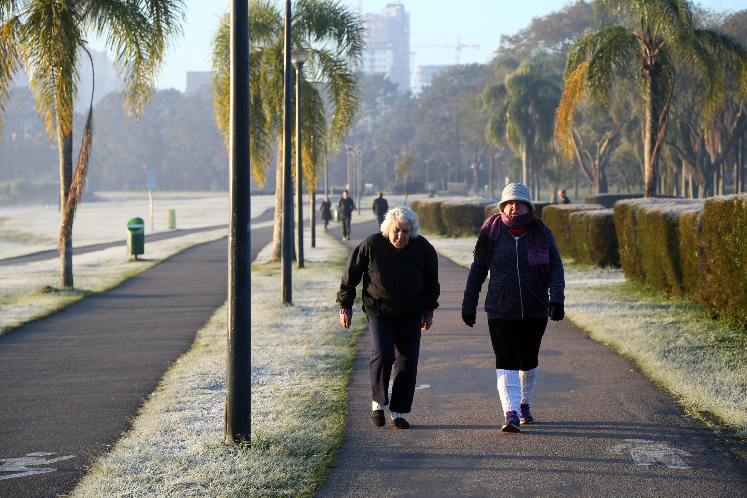  Com temperaturas negativas, Paraná tem uma das noites mais frias do ano