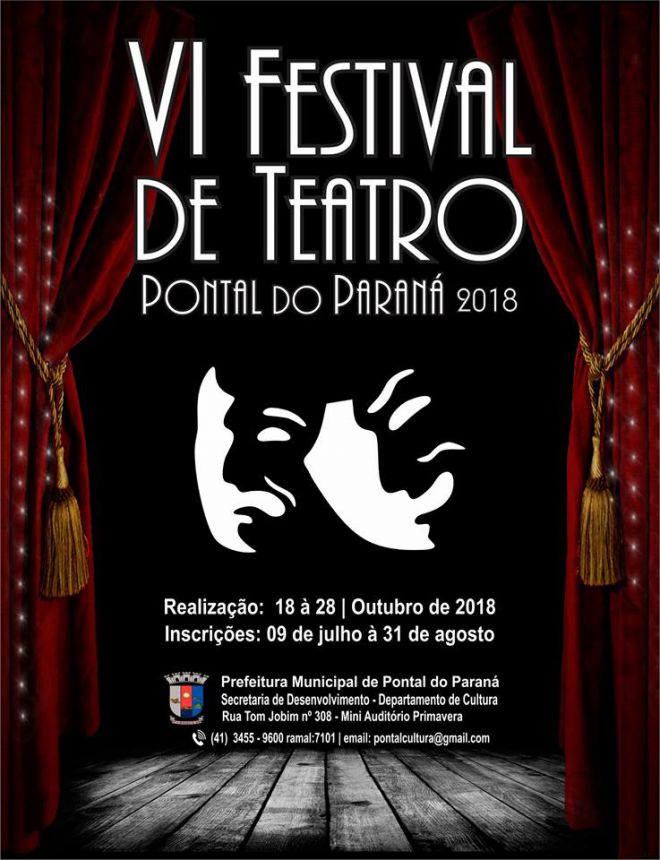  Festival de Teatro de Pontal tem apresentações gratuitas