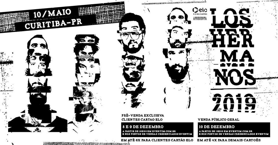  Depois de 4 anos, Los Hermanos anuncia turnê e toca em Curitiba no dia 10 de maio