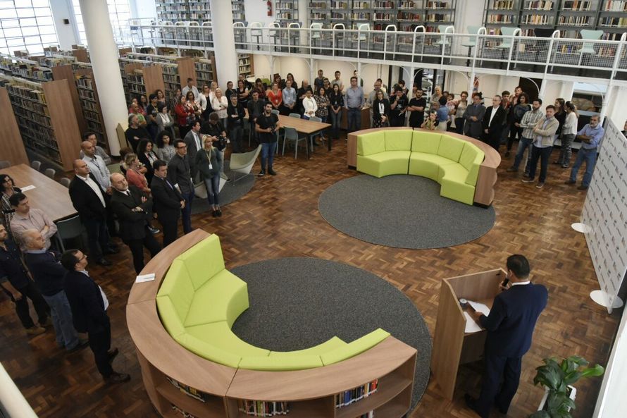  Biblioteca Pública inaugura segunda etapa das obras de modernização