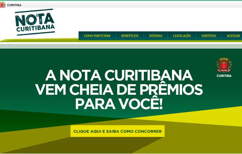  Prefeitura faz o primeiro sorteio do Nota Curitibana, confira o número premiado