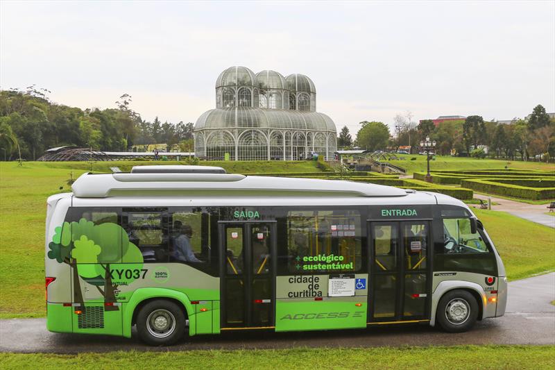  Ônibus 100% elétrico é testado na linha Circular-Centro