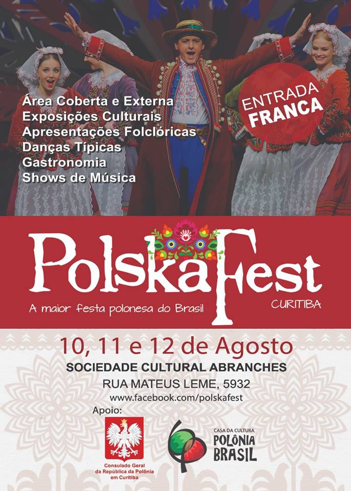  PolskaFest começa amanhã em Curitiba