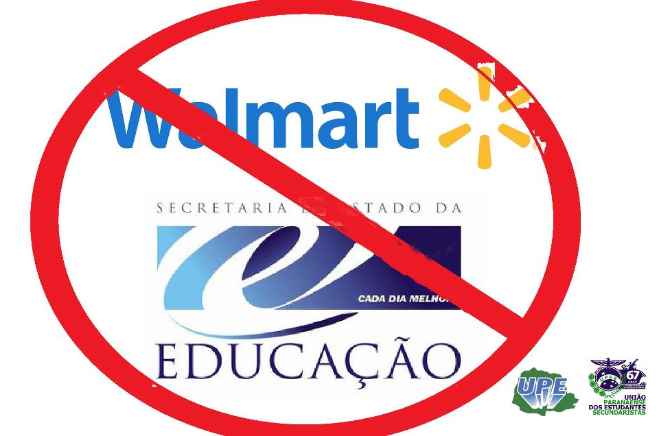  Estudantes repudiam convênio do Governo do Paraná com rede de supermercados