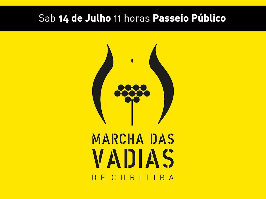  Marcha das Vadias de Curitiba reivindica direitos das mulheres