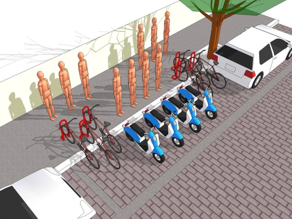  BIKE NEWS: Projeto prevê 5% de espaço das vagas de estacionamento para bicicletas