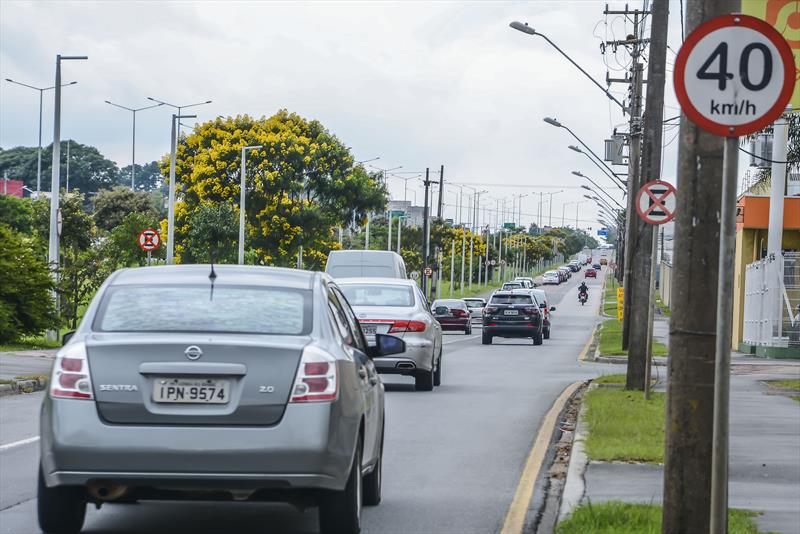  Via lenta da Linha Verde é um dos trechos com mais imprudência em Curitiba