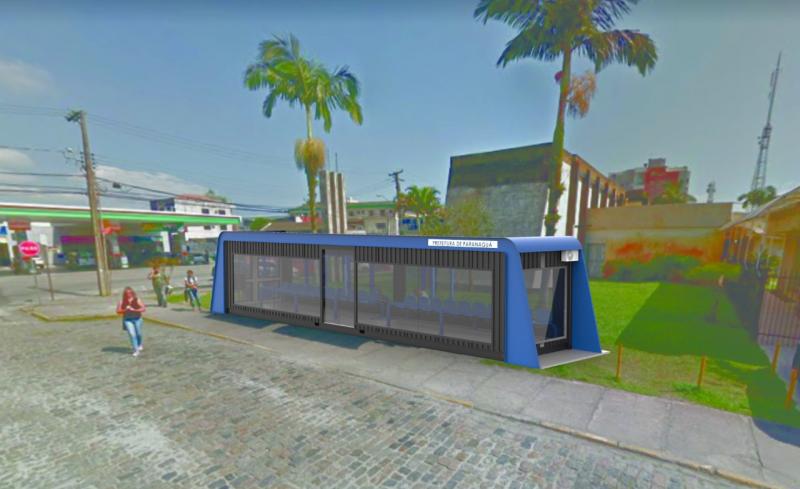  Paranaguá terá mini-estações de ônibus climatizadas