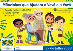 No Dia dos Avós, 500 crianças vão visitar idosos em lares e asilos no Paraná