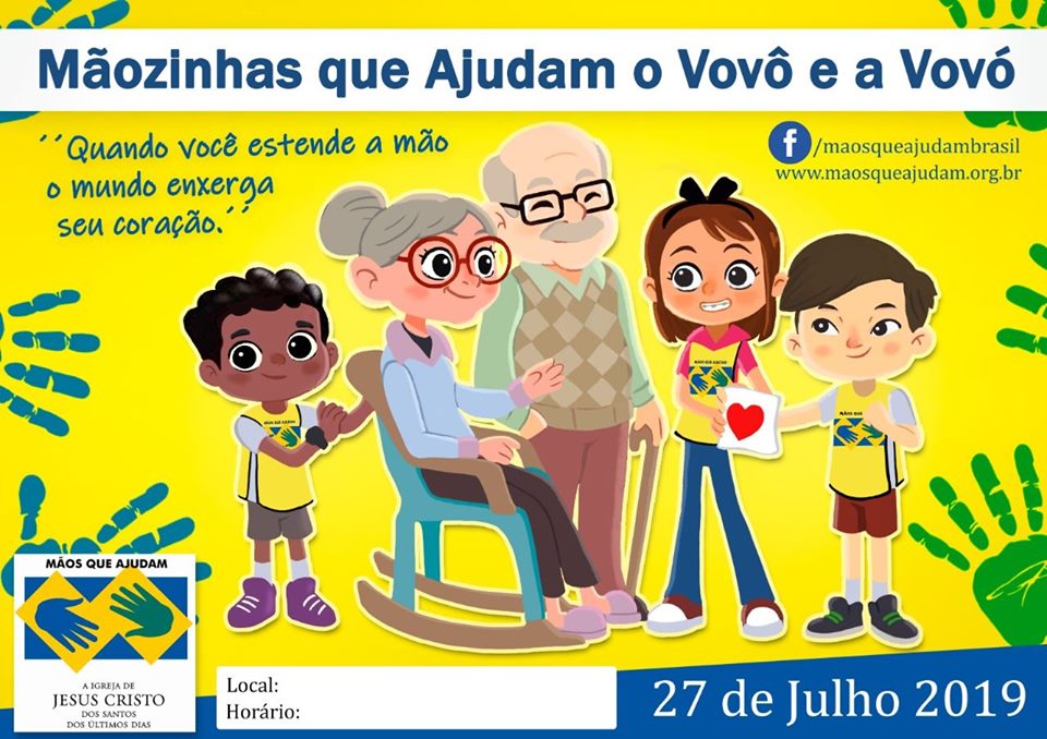  No Dia dos Avós, 500 crianças vão visitar idosos em lares e asilos no Paraná