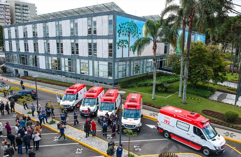  Novas ambulâncias vão reforçar o serviço móvel de urgência em Curitiba