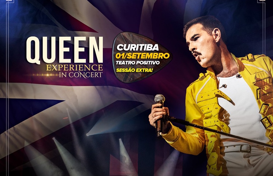 Queen Experience In Concert se apresenta em setembro no Teatro Positivo