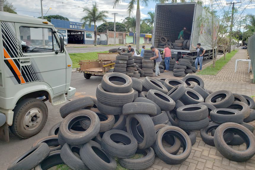  Projeto de logística reversa de pneus deve ser estendida para todo o estado