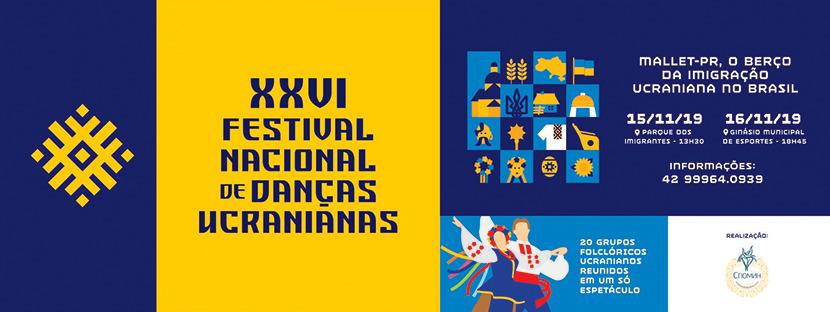  Festival ucraniano reúne 700 dançarinos em Mallet, no interior do Paraná