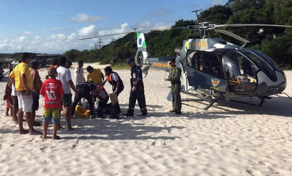  Falcão 3 já realizou sete resgates aeromédicos e três salvamentos aquáticos no Litoral paranaense