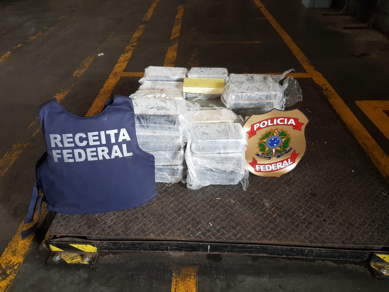  Operação apreende 107kg de cocaína no Porto de Paranaguá