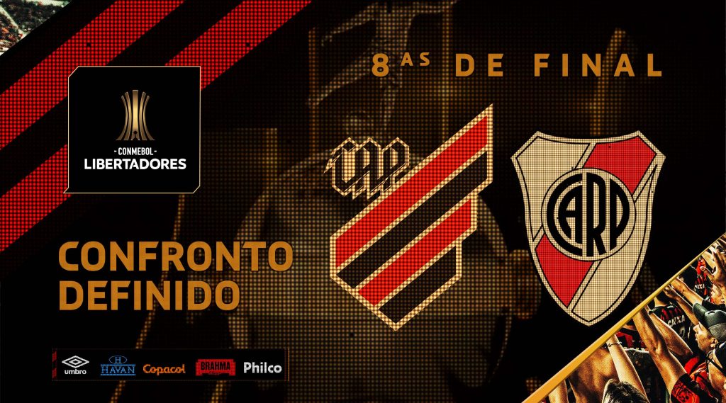 Athletico vai enfrentar o River Plate nas oitavas da Libertadores