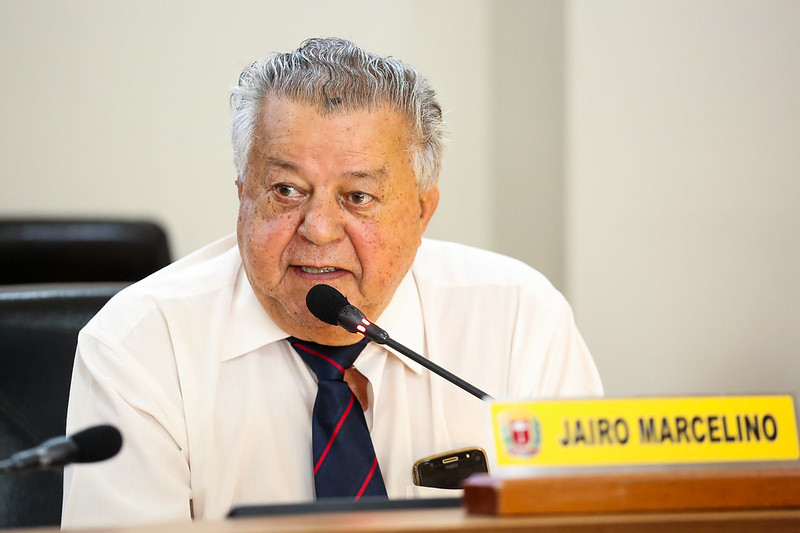  Vereador Jairo Marcelino é internado com covid-19