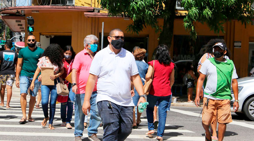  Mesmo em bandeira vermelha, isolamento social em Curitiba segue abaixo do esperado