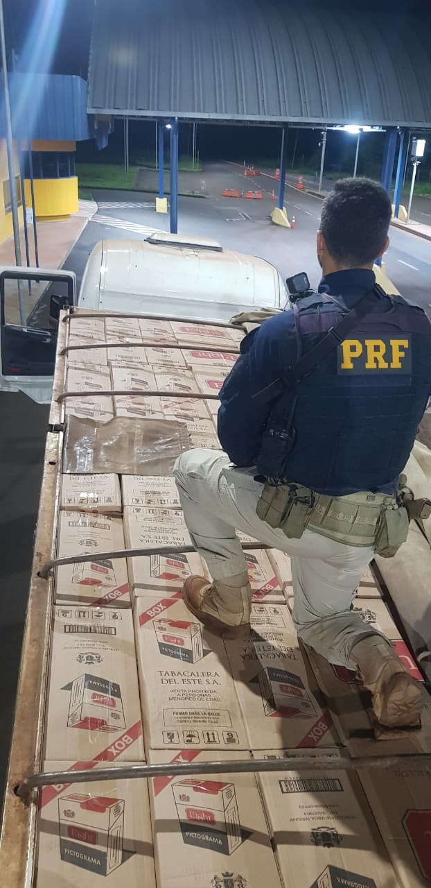  PRF apreende cigarros contrabandeados do Paraguai em ações no interior do Estado