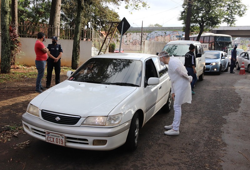  Barreiras sanitárias são instaladas em Foz do Iguaçu para evitar propagação de variantes da Covid-19