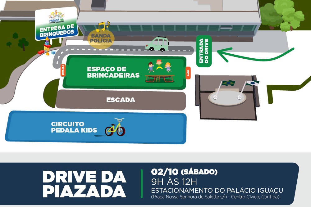  Campanha solidária promove Drive da Piazada para celebrar o Dia das Crianças no Paraná