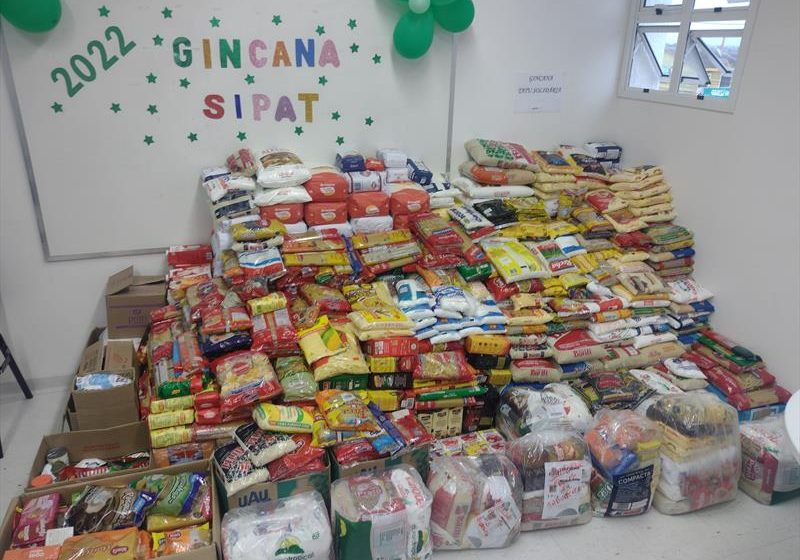  Equipe da UPA Tatuquara arrecada 1,6 toneladas de alimentos