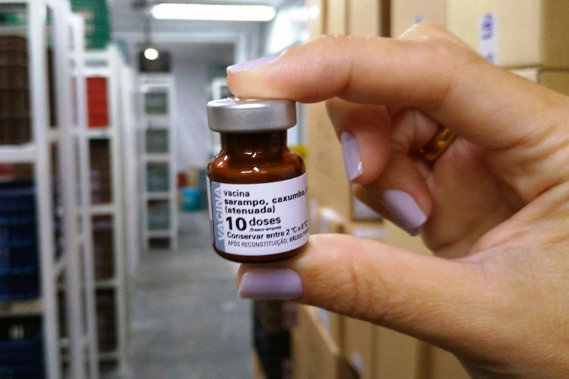  Campanha Nacional de Vacinação contra o sarampo vai até junho